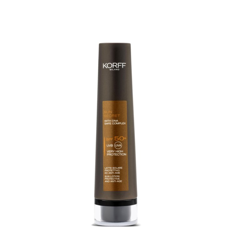 Anti-Age schützende Sonnenmilch SPF50 + Sun Secret KORFF 100ml