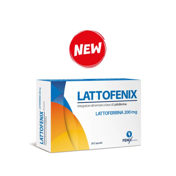 LATTOFENIX Lactoferrin 200 mg FENIXPHARMA 20 Kapseln