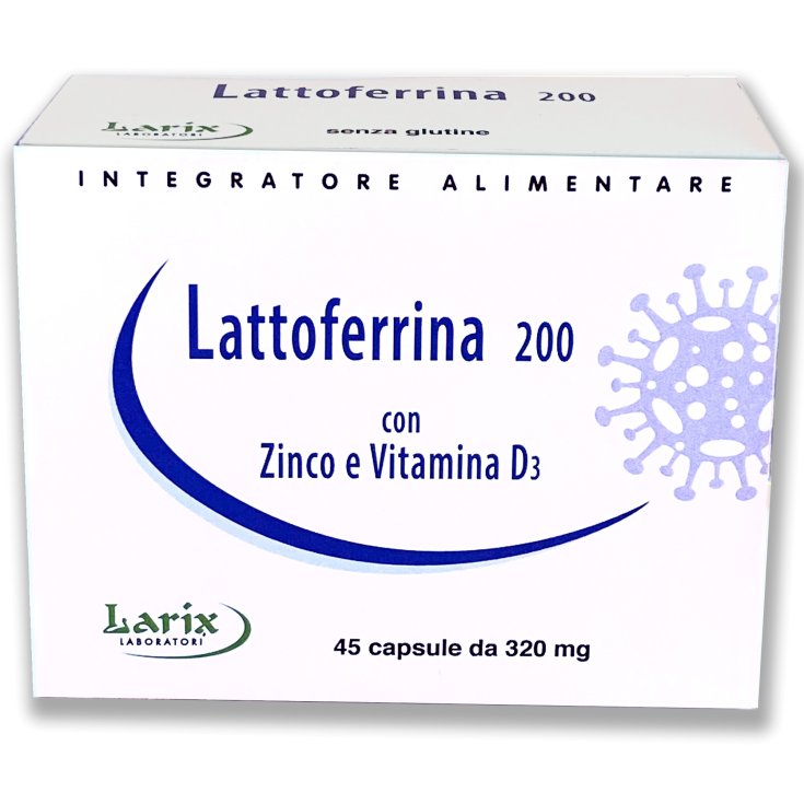 Lactoferrin 200 Larix Laboratories 45 Kapseln