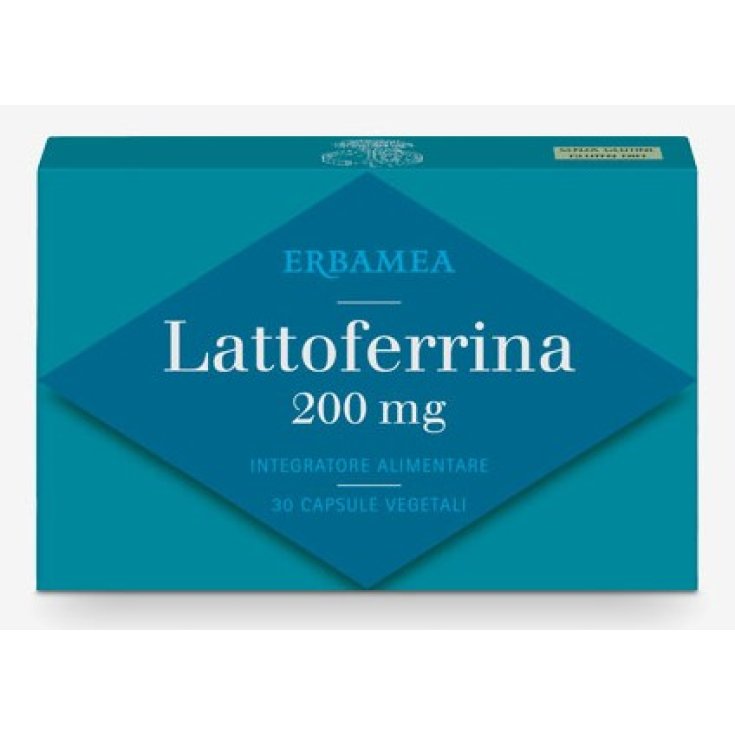 Lactoferrin 200mg Erbamea 20 Vegetarische Kapseln