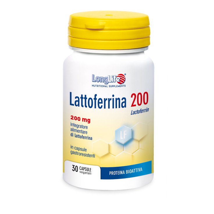 Lactoferrin 200 LongLife 30 Vegetarische Kapseln