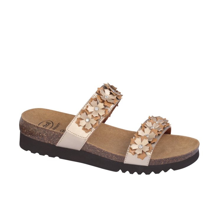 Letizia Scholl® Platinum Bioprint® Damensandale Größe 38