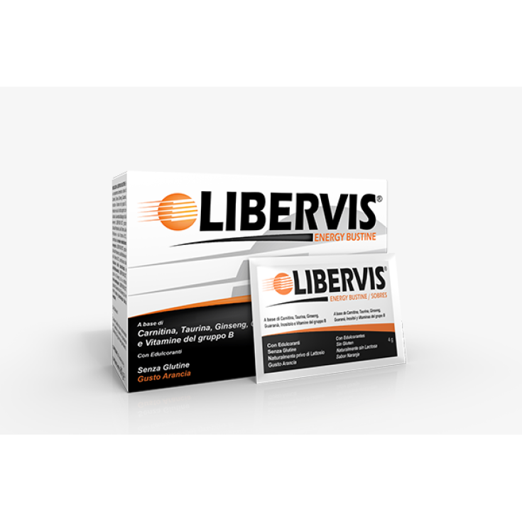 Libervis® Energy ShedirPharma® Orangengeschmack 20 Beutel