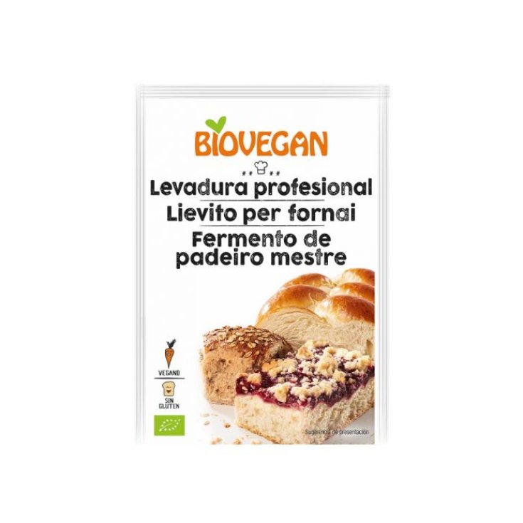 Organische vegane Hefe für Bäcker 3x17g