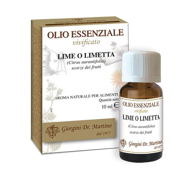 Limette oder belebtes ätherisches Limettenöl Dr. Giorgini 10ml