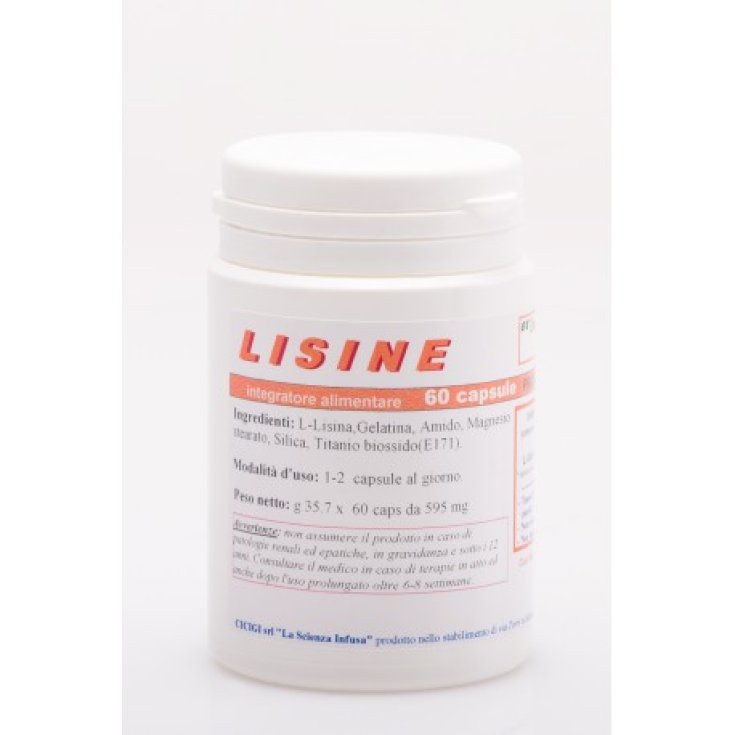 Lysine The Science infundiert 60 Kapseln