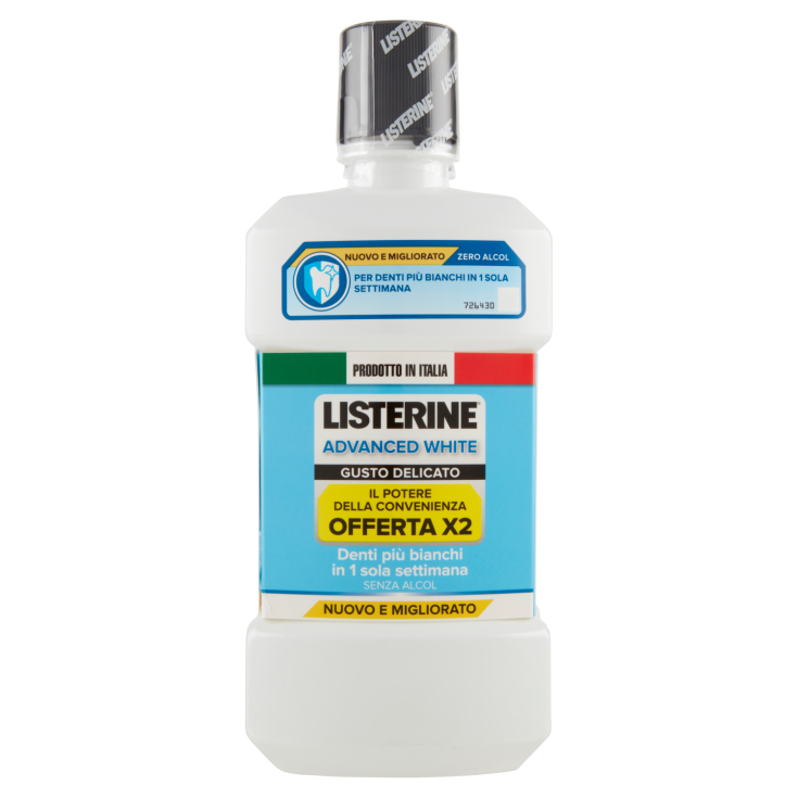 Listerine® Advanced White Delicate Taste 2x500ml