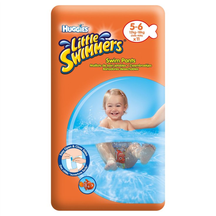 Little Swimmers Huggies® Unisex-Windeln Größe L 11 Stück