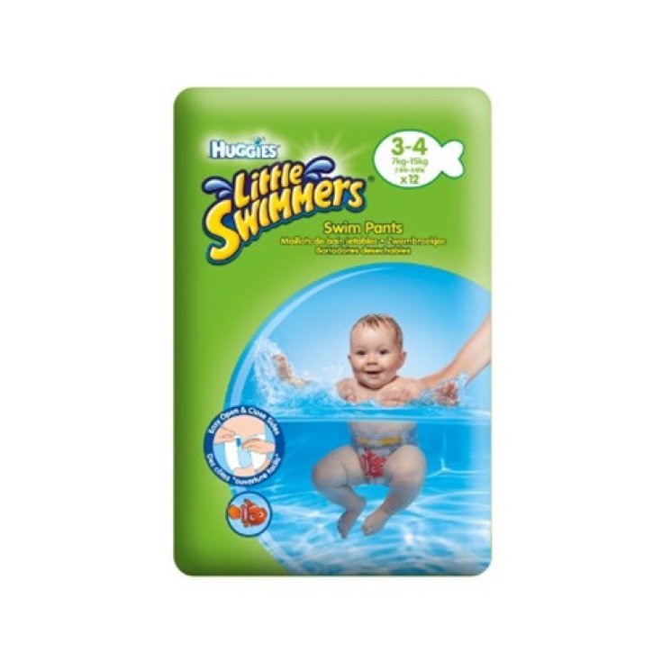 Little Swimmers Huggies® Unisex Windeln Größe M 12 Stück