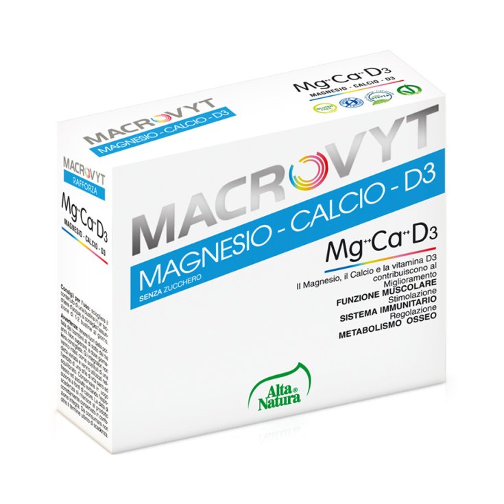 Macrovyt-Magnesium - Calcium - D3 Alta Natura 18 Beutel