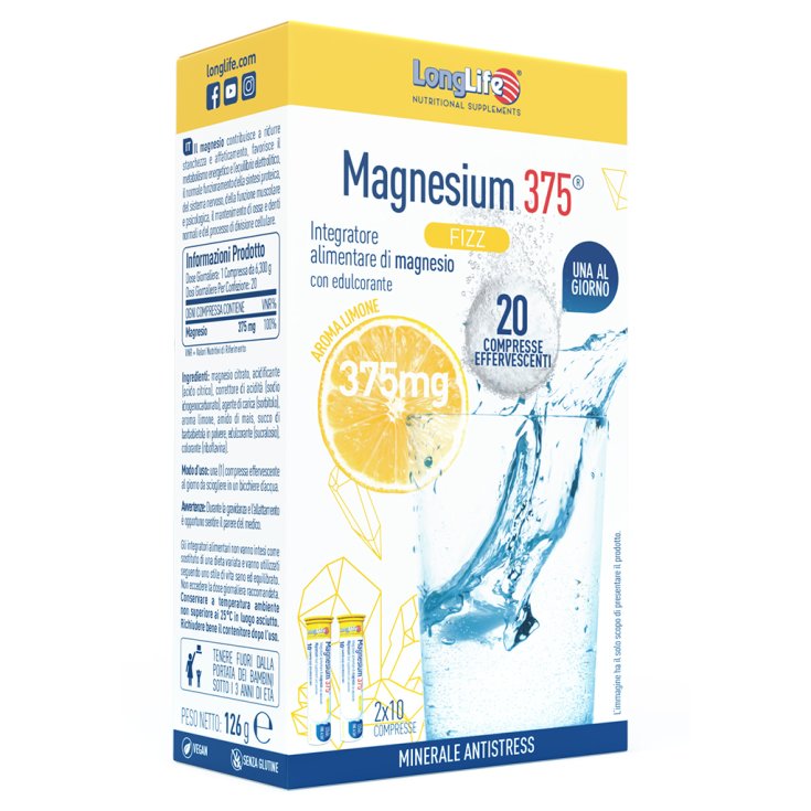 Magnesium 375® FIZZ LongLife 20 Brausetabletten