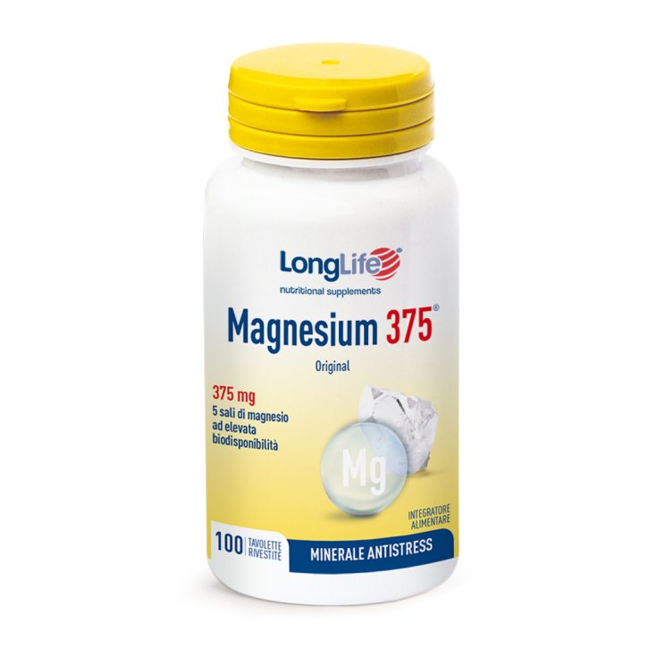 Magnesium 375 mg LongLife 100 überzogene Tabletten