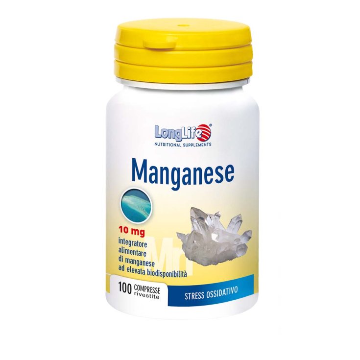 Mangan 10 mg LongLife 100 überzogene Tabletten