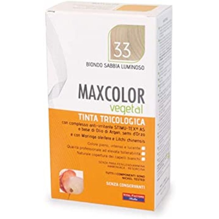 Maxcolor Vegetal Vital Factors Farbton 33 Helles Sandblond