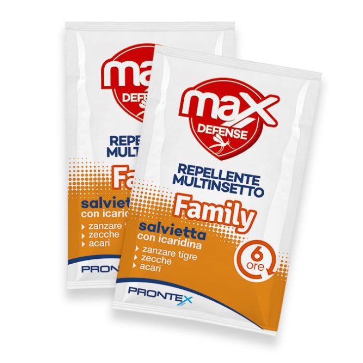 Max Defense Familie Prontex Wischtücher 12 Stück