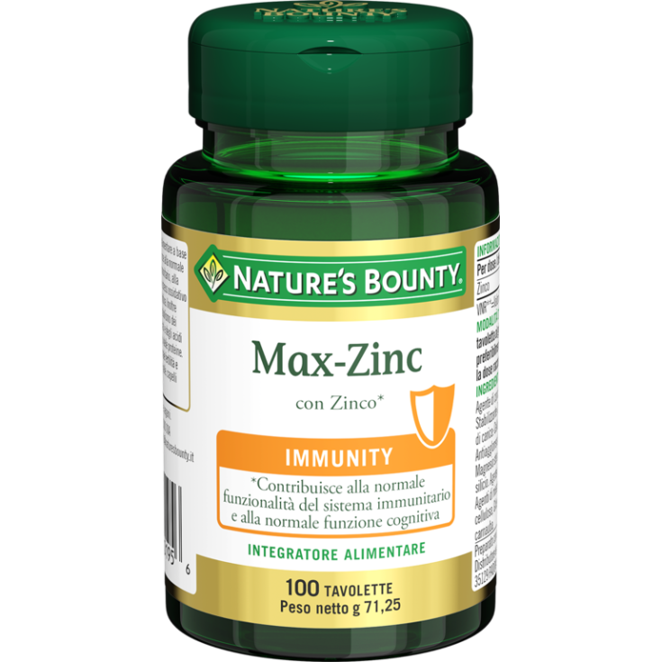 Max-Zinc Nature's Bounty 100 Tabletten