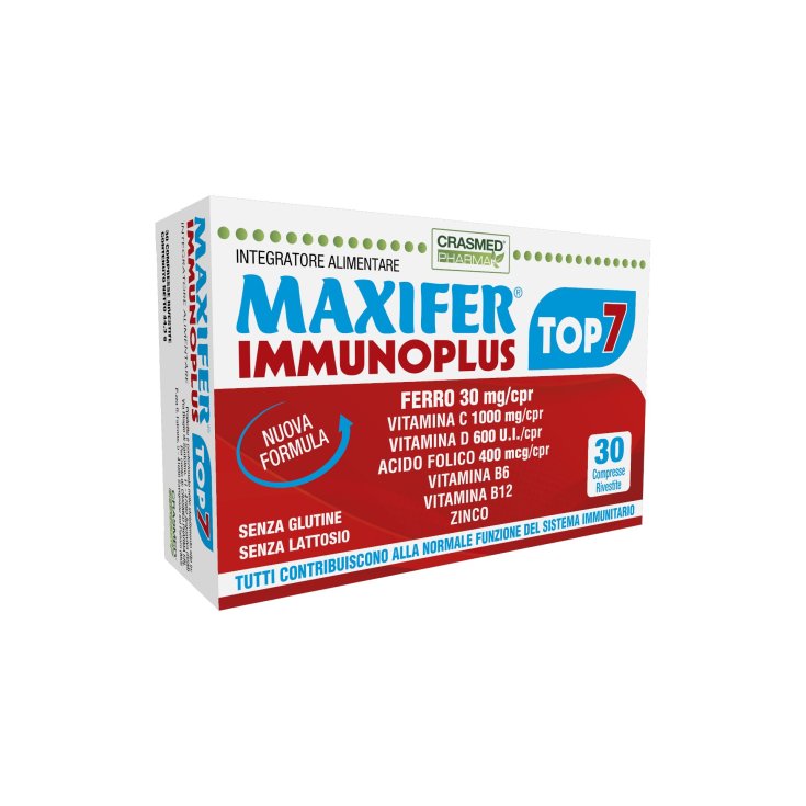 Maxifer Immunoplus Top 7 Crasmed Pharma 30 Tabletten