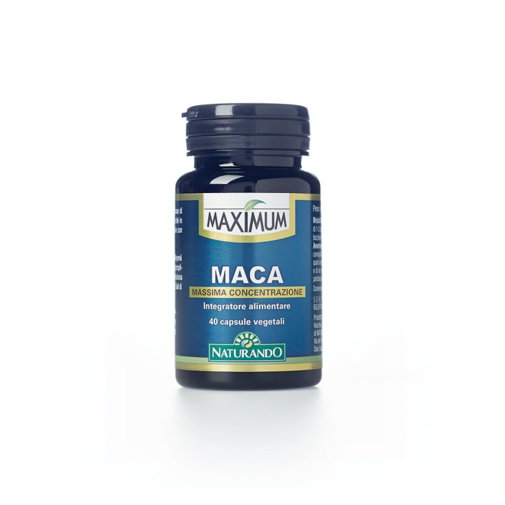 Maximum Maca Naturando 40 pflanzliche Kapseln