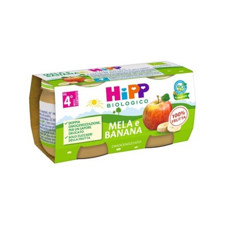 Apfel Banane Hipp Bio 2x80g