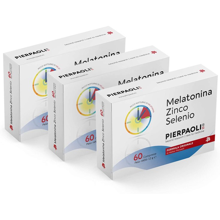 Melatonin Zink Selen Pierpaoli® 3x60 Tabletten