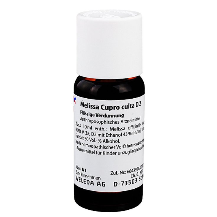 Melisse Cupro Culta D2 Weleda 50ml