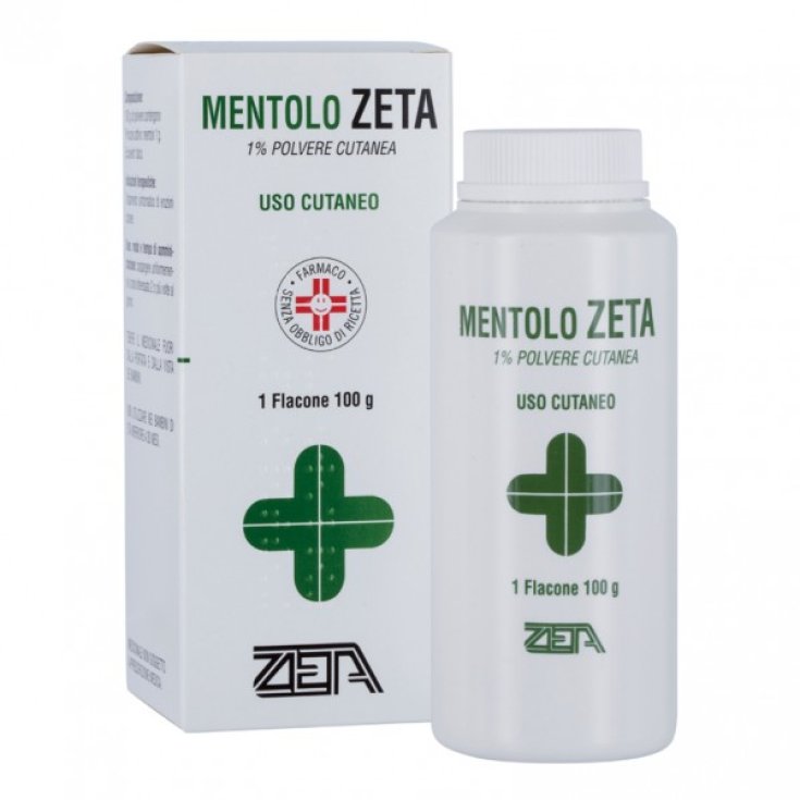 Menthol 1% ZETA Hautpuder 100g