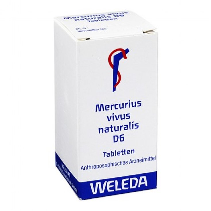 Mercurius Vivus Naturalis D6 Weleda 80 Tabletten