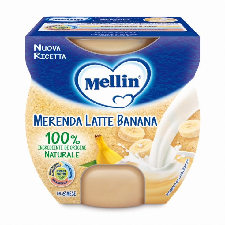 Milch Snacks Banane Mellin 2x100g