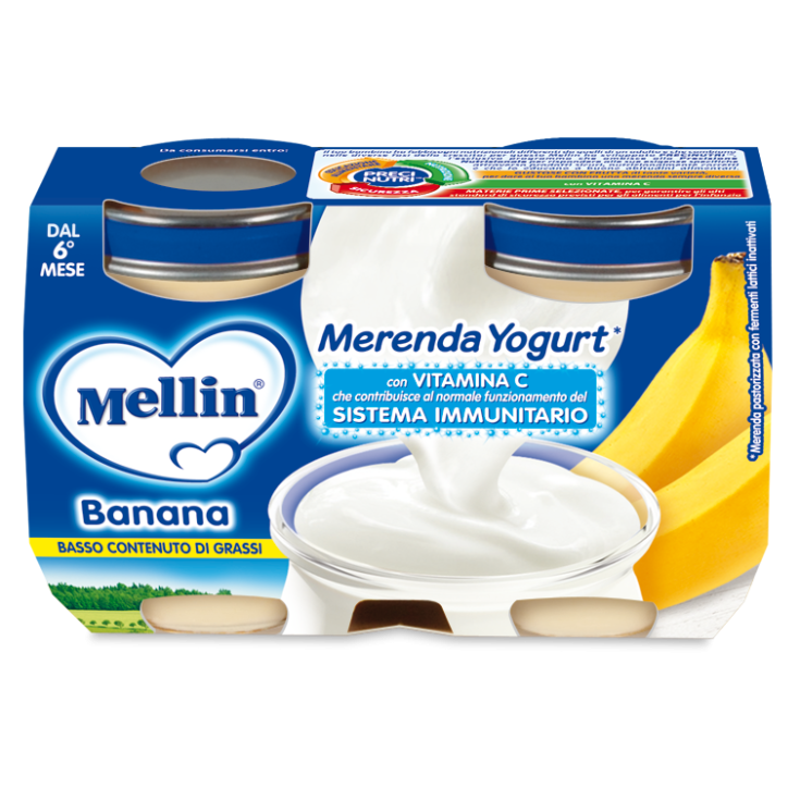 Mellin Bananen Joghurt Snack 2x120g