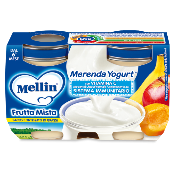 Snack Joghurt Mixed Fruit Mellin 2x120g