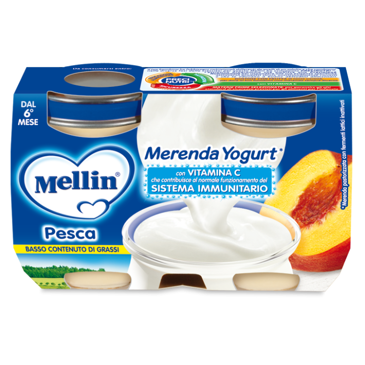 Snack Joghurt Pfirsich Mellin 2x120g