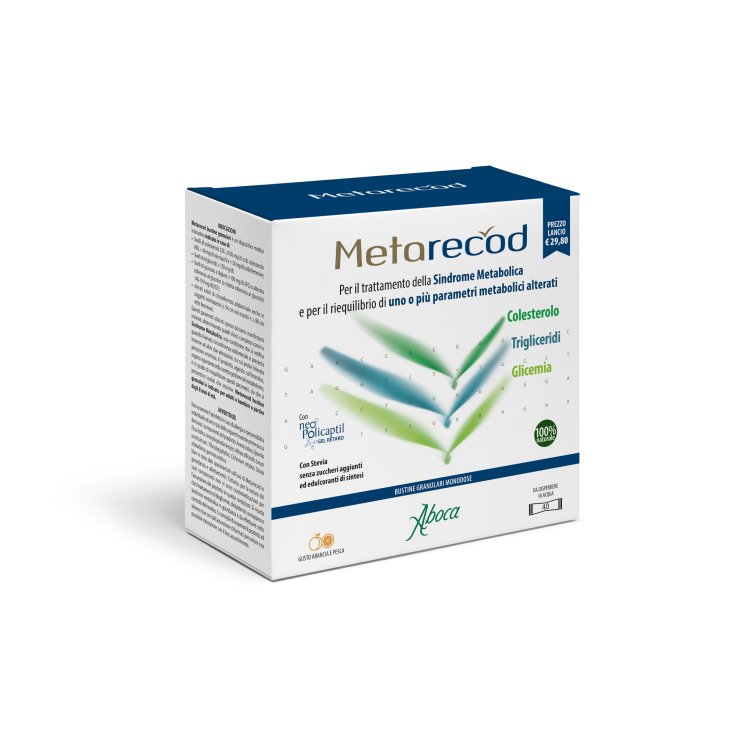 Metarecod Aboca 40 Orange-Pfirsich-Beutel