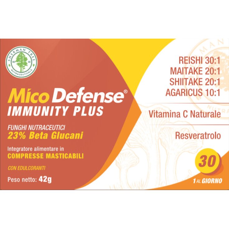 Micodefense® Immunity Plus Sherman Tree 30 Tabletten
