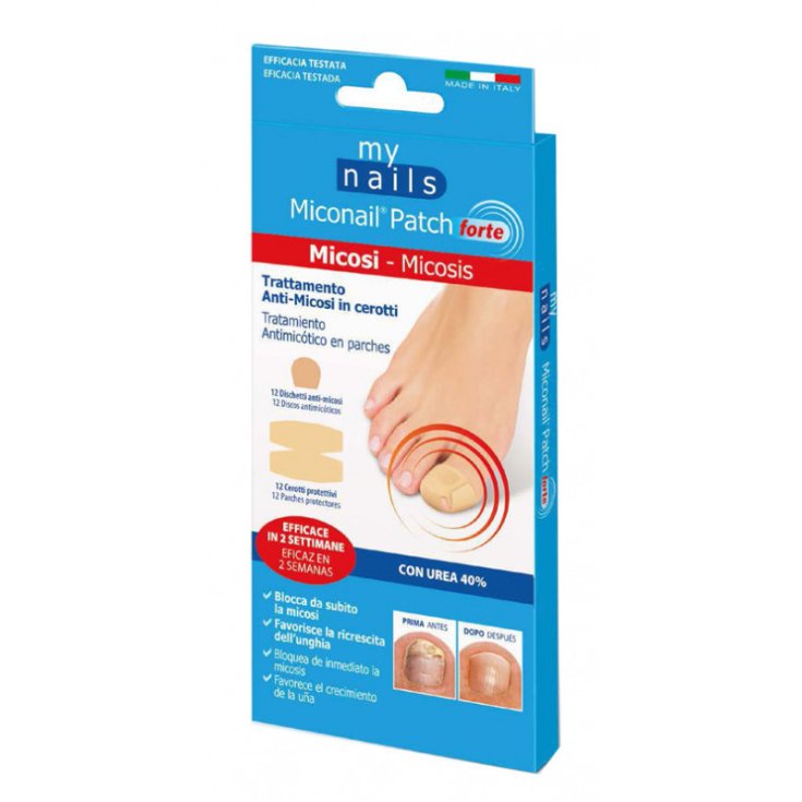 Miconail Patch Forte MyNails 12 + 12 Stück