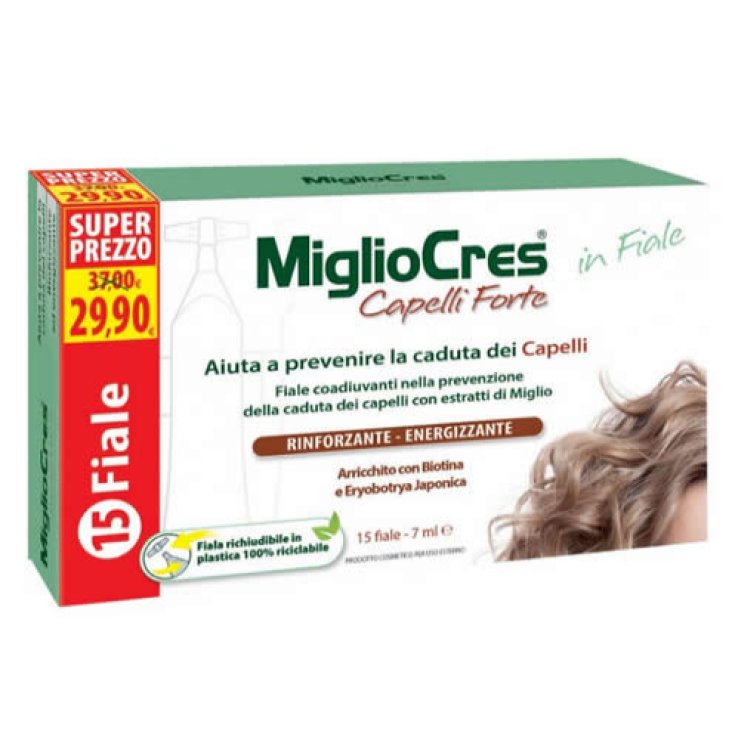 MiglioCres Capelli Forte 15 Fläschchen von 7ml