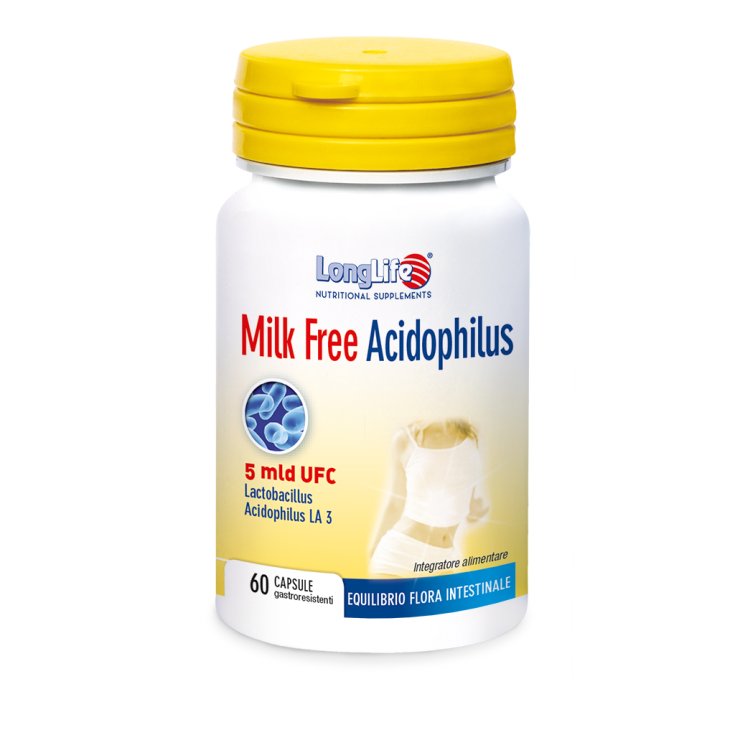 Milchfreier Acidophilus 5 Mld UFC LongLife 60 Kapseln