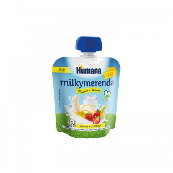 Milkymerenda Erdbeere und Banane Humana 100g