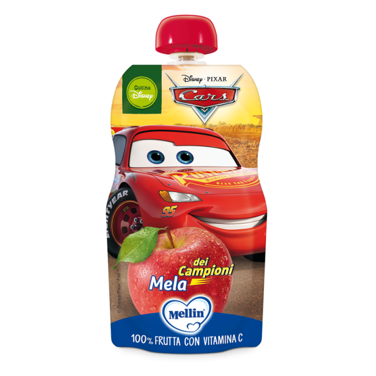 Disney Snack Lightning McQueen Apfel mit Vitamin C Mellin 110g