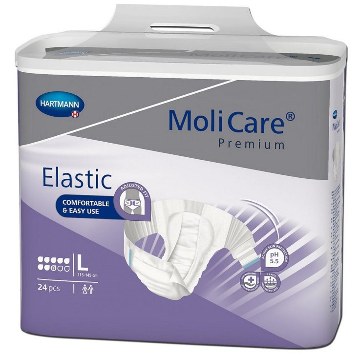 MoliCare Elastic Hartmann 24 Binden 8 G Größe L