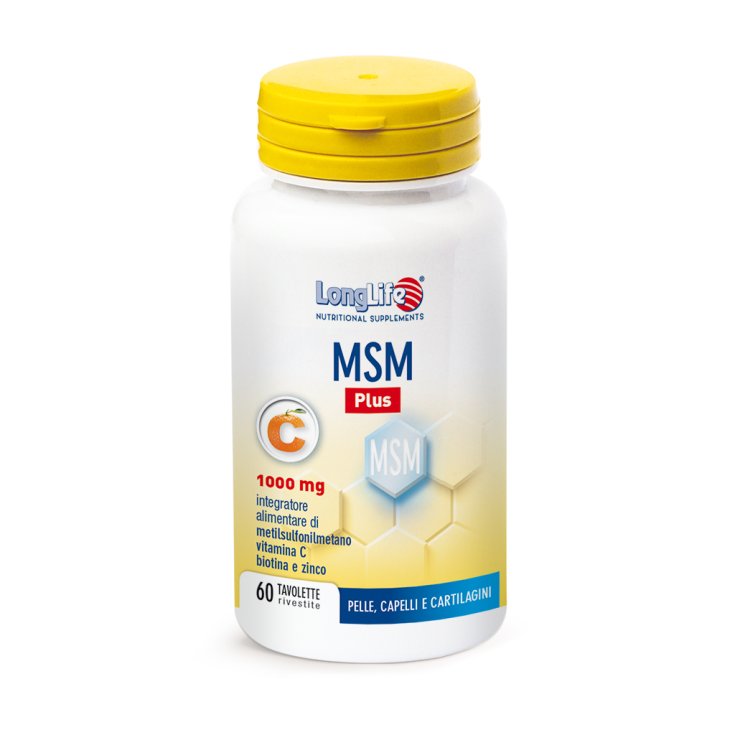MSM Plus 1000 mg LongLife 60 überzogene Tabletten