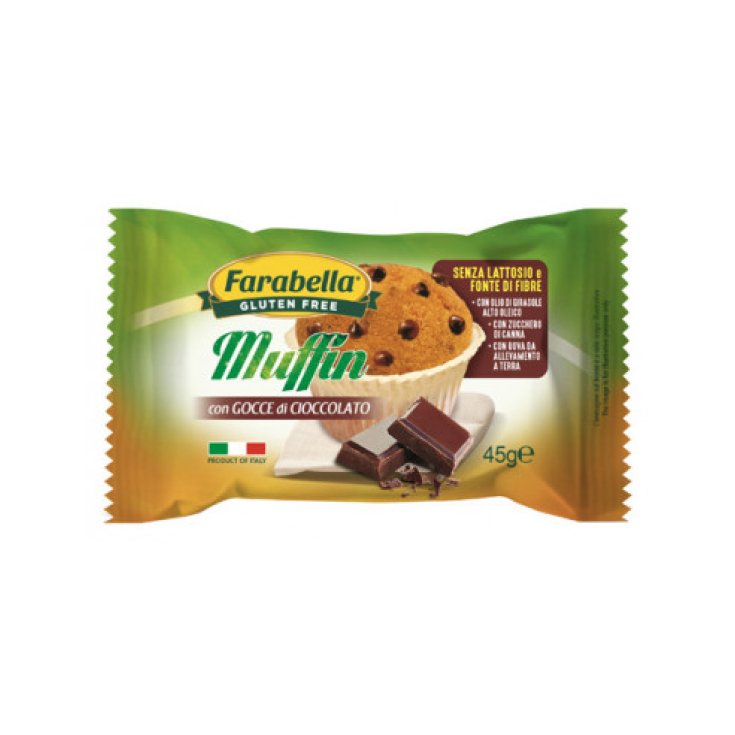 Muffin mit Schokoladentropfen Farabella 45g