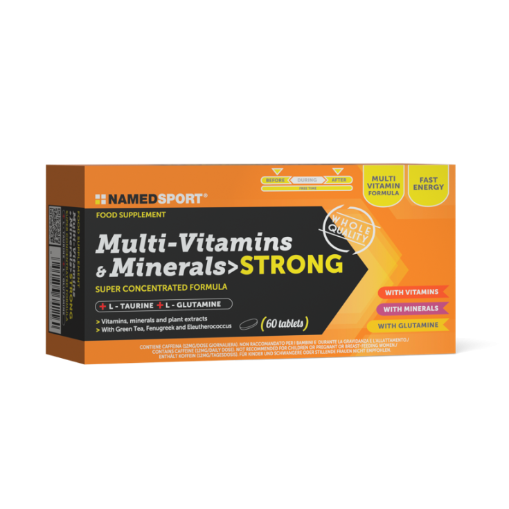 Multi-Vitamine & Mineralstoffe> Strong NamedSport 60 Tabletten