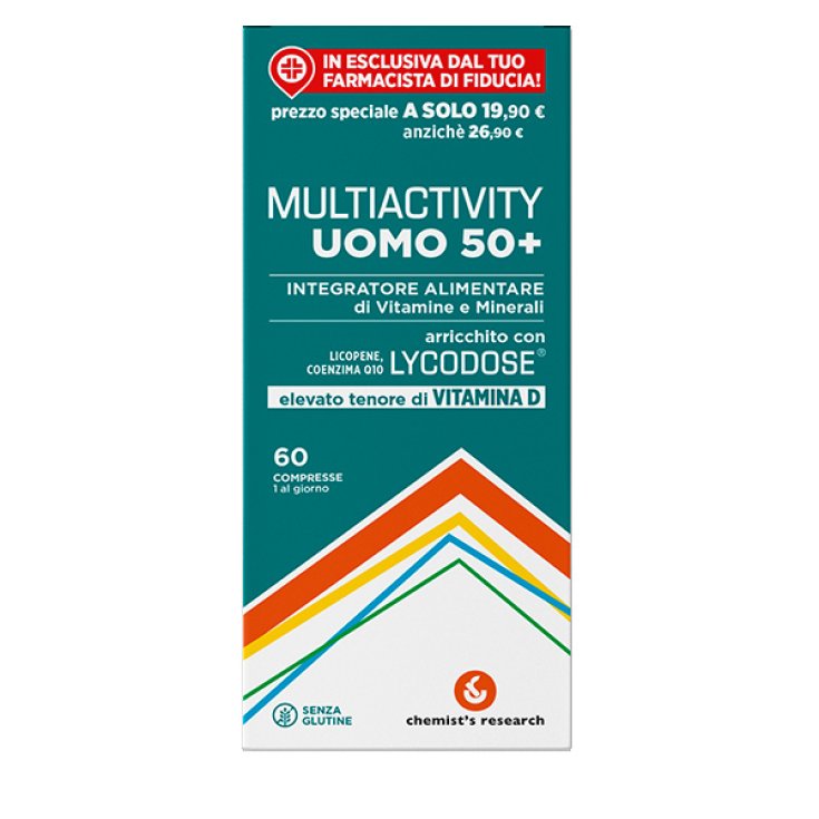 Multiactivity Man 50+ Chemist's Research 60 Tabletten