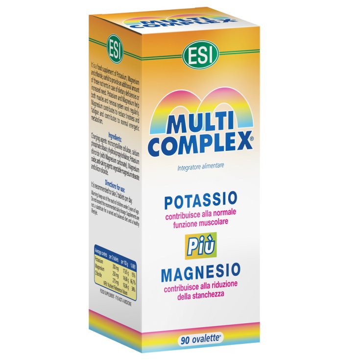 Multikomplex Kalium Plus Magnesium Esi 90 Ovalette