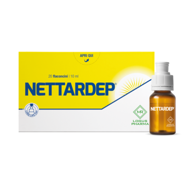 Nettardep Logus Pharma 20 Fläschchen mit 10 ml