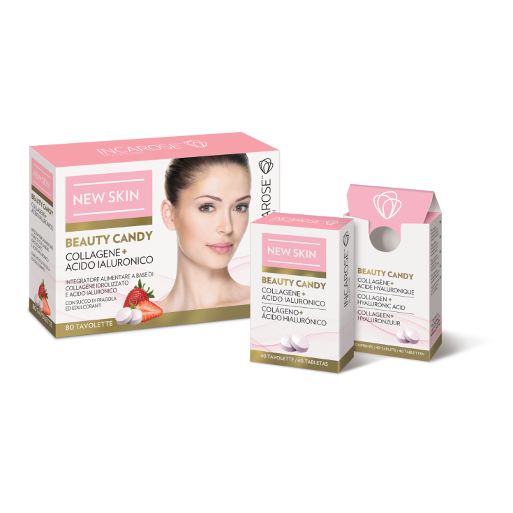 New Skin Beauty Candy Incarose 80 Tabletten