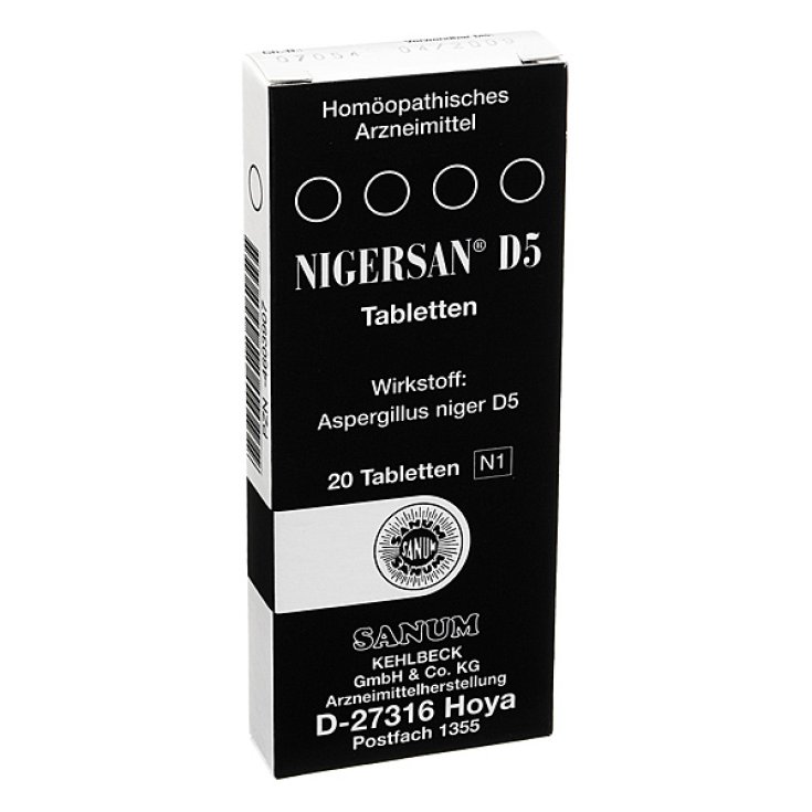 Nigersan D5 Sanum 20 Tabletten