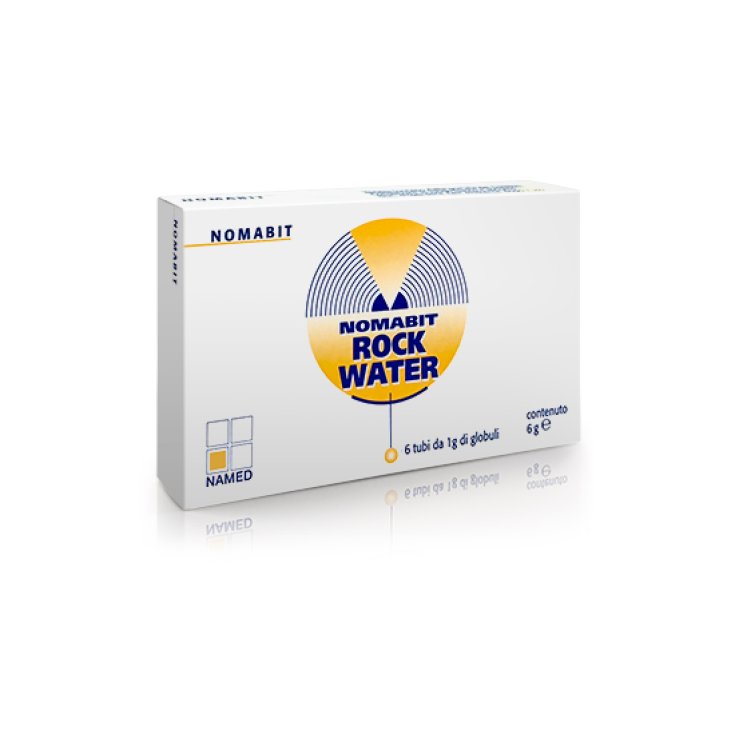 Nomabit Rock Water mit dem Namen 6 Globuli