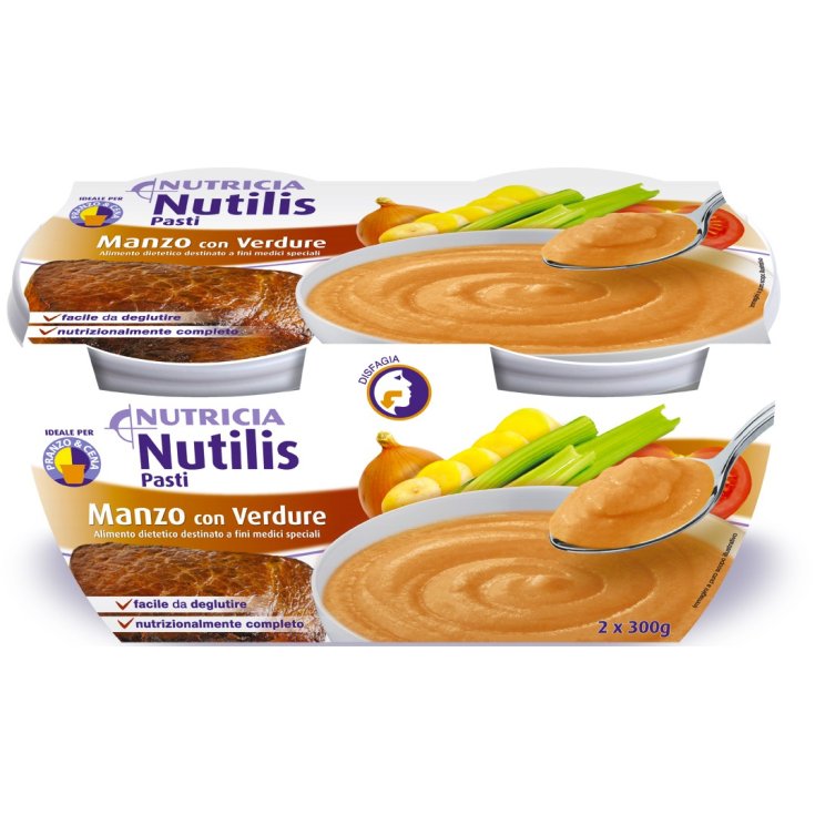 Nutilis Rindfleischgerichte mit Gemüse Nutricia 2x300g