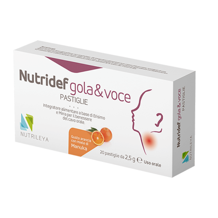 Nutridef Throat & Nutrileya Voice 20 Tabletten